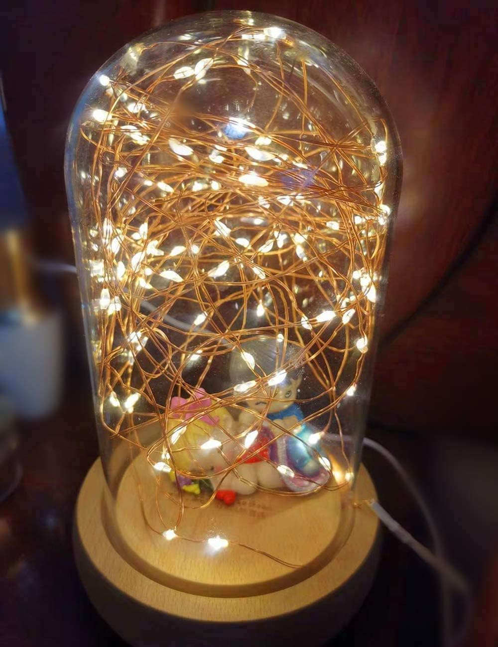 Extra Long 99Ft 300 LED Fairy Lights Plug in with Remote, Waterproof String Lights Outdoor & Indoor 8 modes with Timer, Twinkle Light for Girl's Room Garden Birthday Christmas Decorations (Warm White)