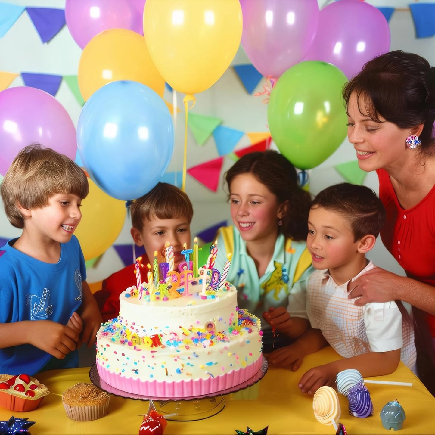 100 PCS Balloons, 12 Inch Assorted Colors Balloon & 10 Kinds of Color Balloons, Latex Balloon Bulk for Birthday, Baby Shower, Wedding, Family Party.