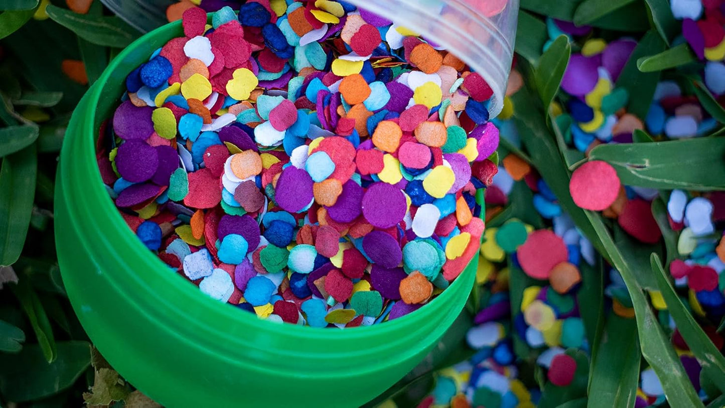 Fiesta Confetti.Value Mexican Colorful Paper Confetti. Jumbo Bag .95lb/425gr.