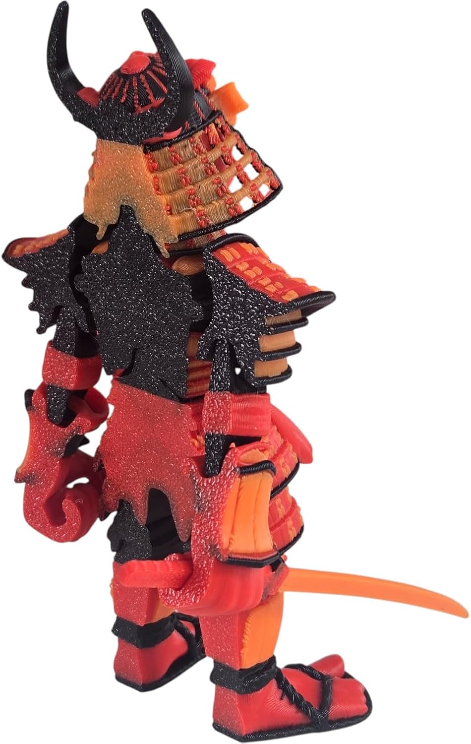 Articulated Samurai Figurine – Stunning 3D Printed Collectible – Iconic Warrior Design for Teens and Adults – 3D Printed in Canada