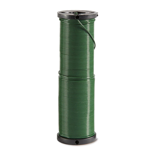 FloraCraft 24 Gauge Floral Wire 0.5 Pound Spool Green
