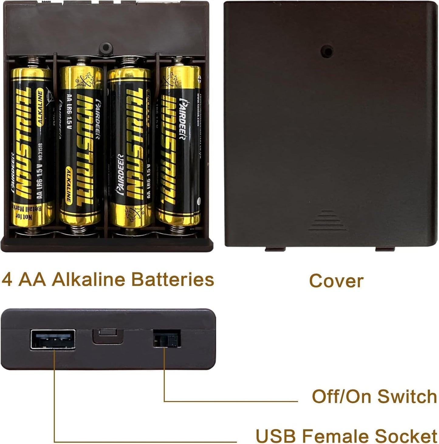 MENCH Branch Lights,3 Pcs Twig Light USB&Battery Powered 8 Flashing Modes by Remote Control.Branch Lights for Indoor, Light Up Decorations for Halloween Day and Christmas,Blue