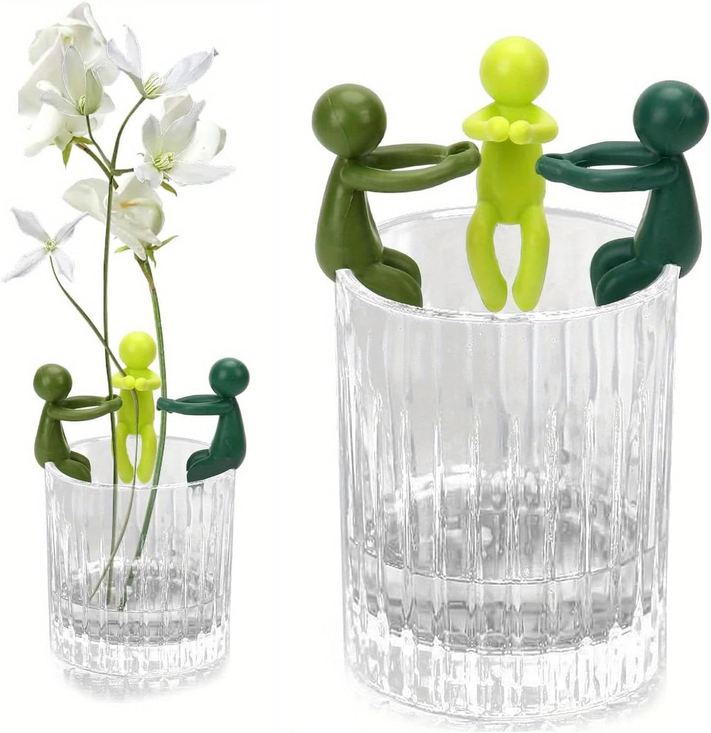 Plant Propagation Buddy, Plant Cutting Holder for Stems, Sprouts and Shoots, Plant Propagation Friends for an Indoor Garden or a Plant Propagation Station (9, Green)