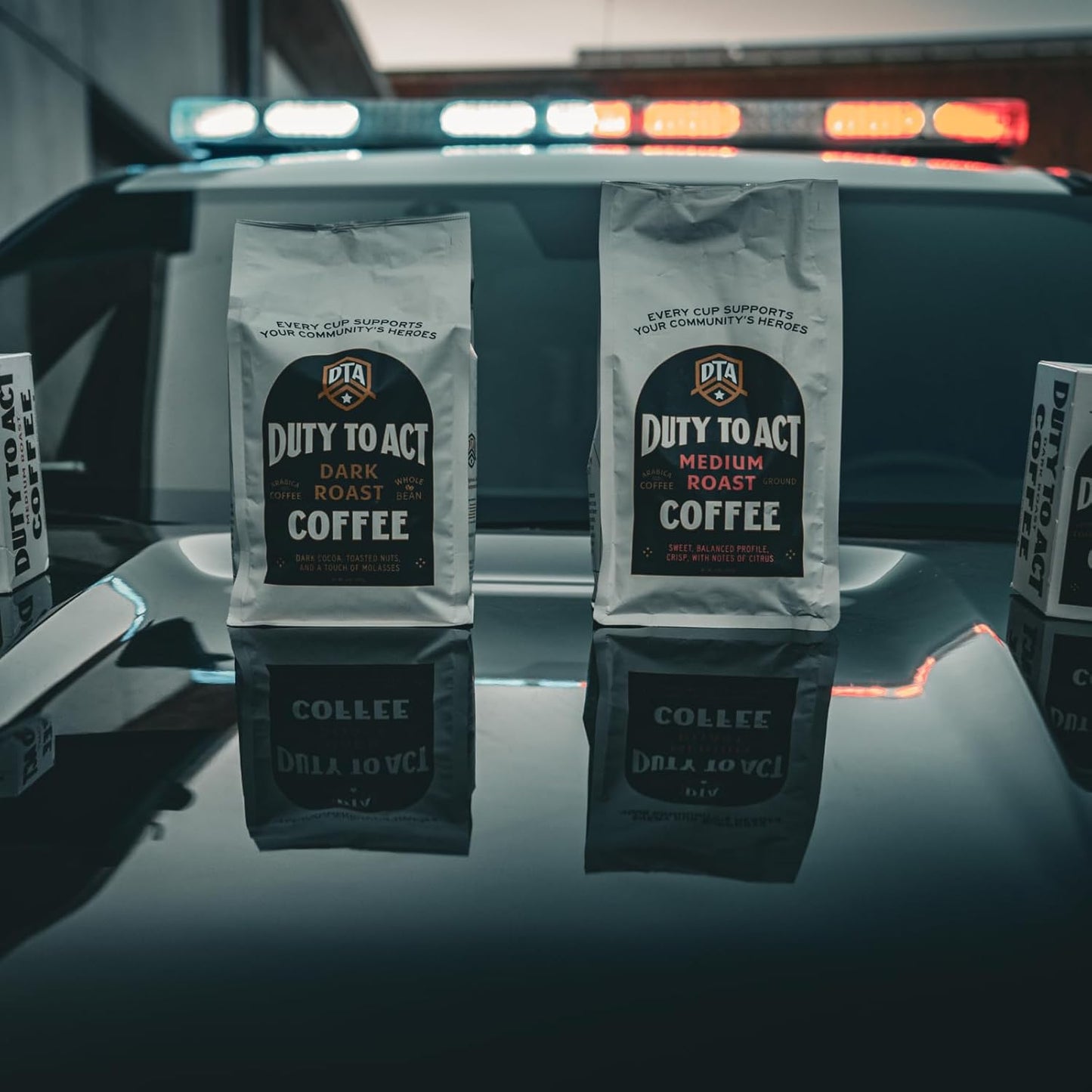 Duty to Act Dark Roast Whole Coffee Beans, 2 lbs (Pack of 5)