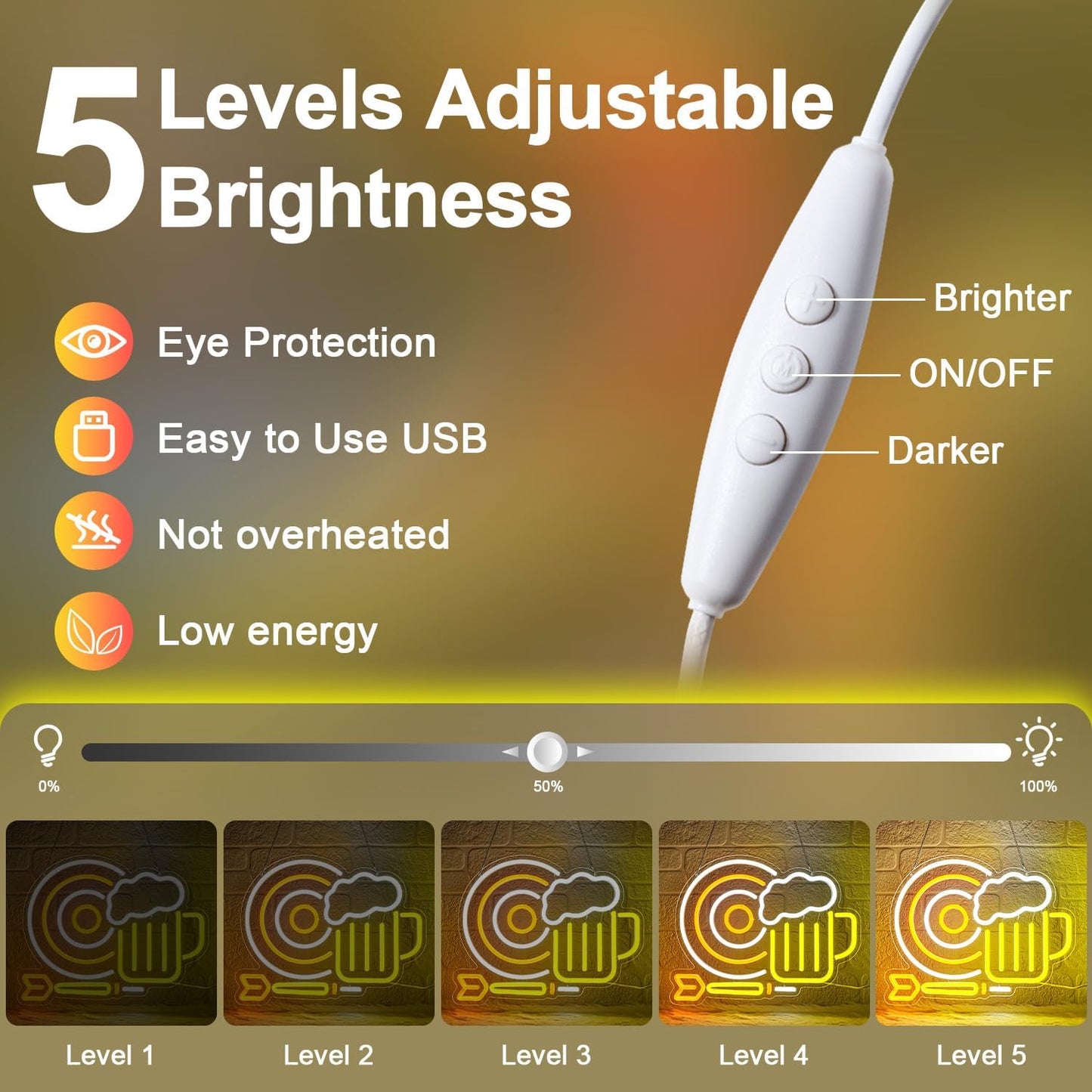 Beer Darts Neon Sign,Neon Signs for Wall Decor,Led Beer Sign for Bar,Neon Light Sign for Man Cave,Beer Sign for Bedroom,Light Up Sign for Bar,LED Wall Art Neon Sign for Party,Pub,Clubs