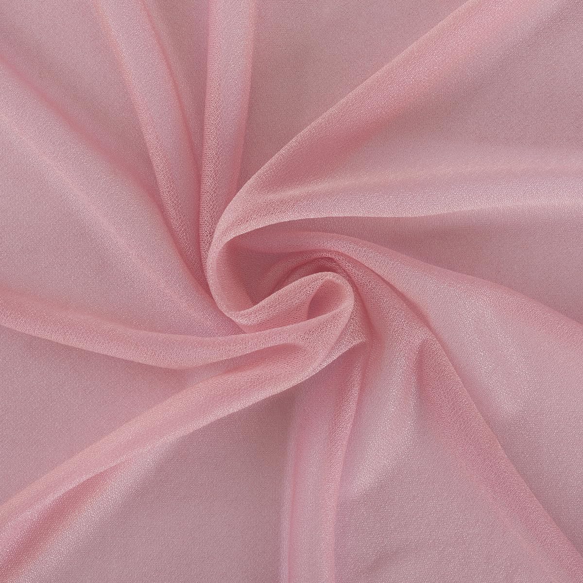Dusty Rose Wedding Arch Draping Fabric 2 Panels 29" x 20 FT Wedding Drapes for Backdrop Sheer Curtains Drapes for Romantic Bridal Baby Shower Ceremony Birthday Party Fall Outdoor Events