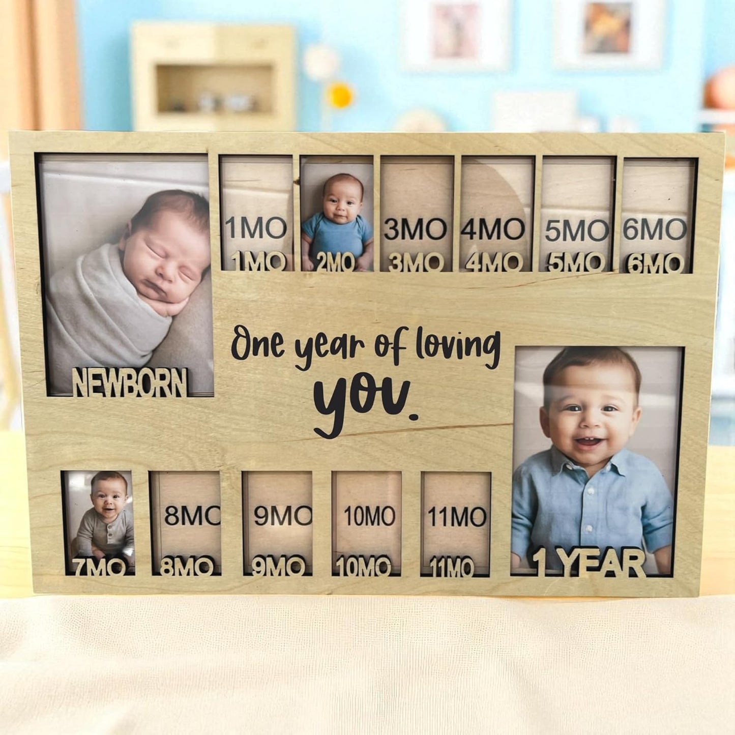 Graduation Picture Frame, Pre k picture frame, Kids photo, Kindergarten Frame, Kids School Frame, School Picture (One Year of Loving You)