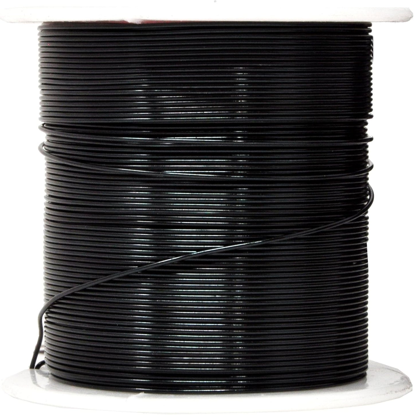 Mandala Crafts 22 Gauge Anodized Aluminum Craft Wire for Jewelry Making - 450 FT Colored Flexible Silver Copper Black Pink Ice Blue Red Wire - Bendable for Bonsai Armature Crafting Sculpting