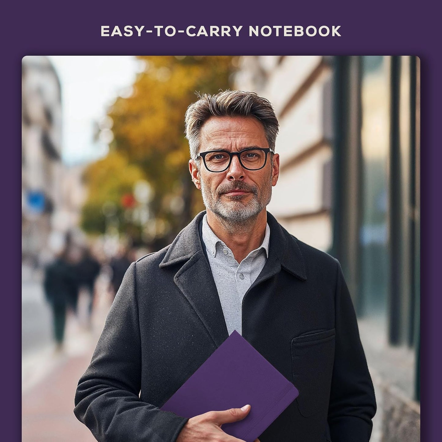 Beechmore Books A4 Sketchbook – 8.5x11 Premium Vegan Leather Bound Large Sketch Book Hardcover with 156 Thick 160gsm Perforated Ivory Pages, Blank Sketch Pad, Gift Boxed, Back Pocket, Ribbon Bookmark