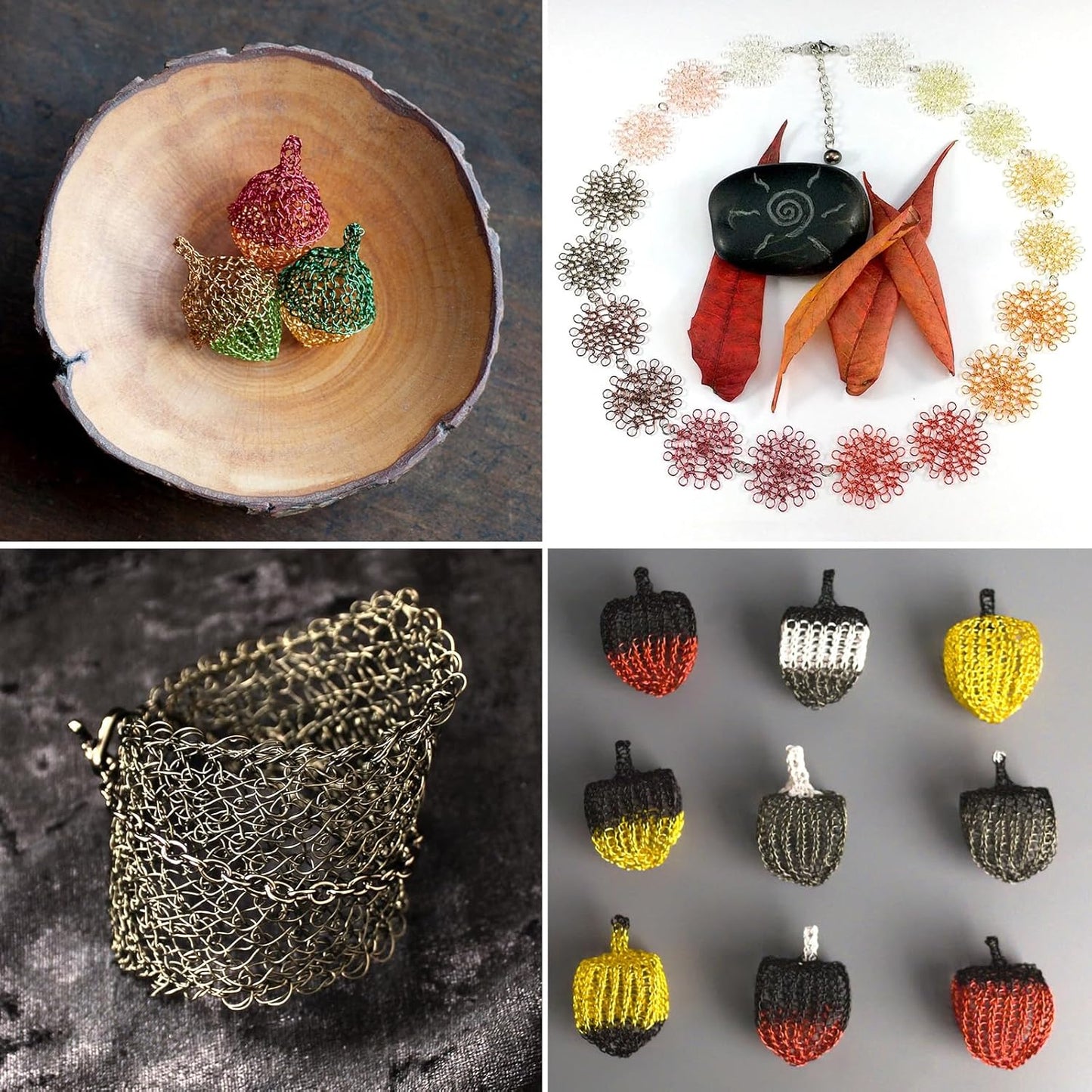 262FT Jewelry Wire 24 Gauge Tarnish-Resistant Copper Beading Wires Roll Bulk for DIY Crafts Jewelry Making, Antique Bronze