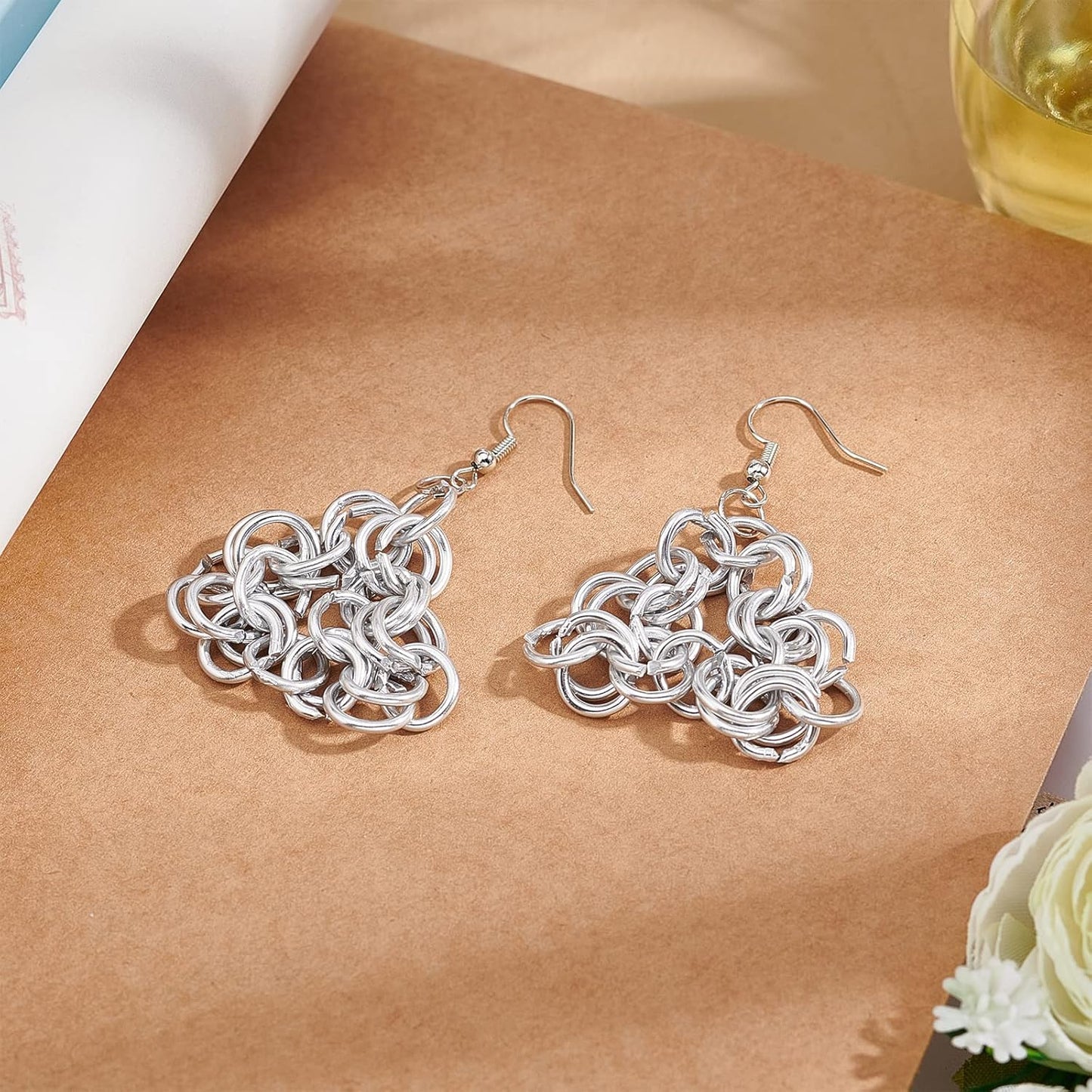 BENECREAT 15 Gauge 220FT Aluminum Wire Anodized Jewelry Craft Making Beading Floral Colored Aluminum Craft Wire - Gold