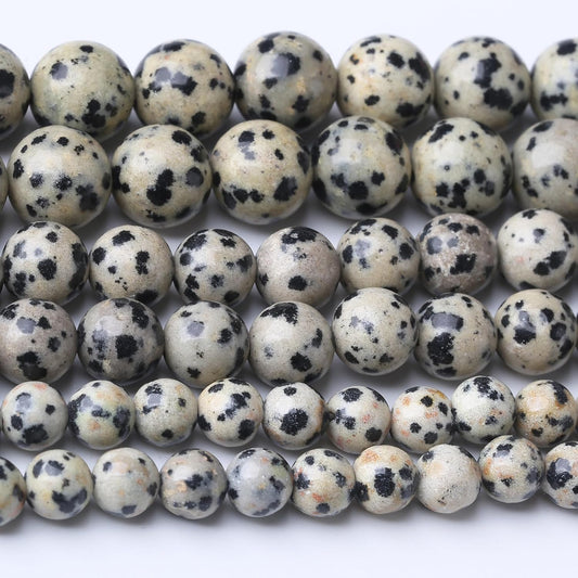 Quail Egg Stone Beads Gemstone Round Crystal Energy Jade Beads Stone Beads for Jewelry Making DIY Bracelet Necklace Jewelry Making 1 Strand 15.5inch 4MM