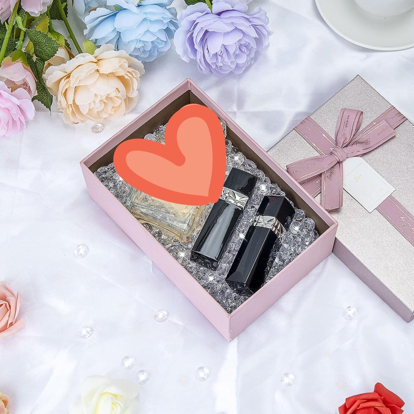 5000 pcs/Pack Wedding Table Scatter Confetti Crystals Acrylic Diamonds 6 mm Rhinestones for Wedding, Bridal Shower, Vase Beads Decorations (6mm, Black)