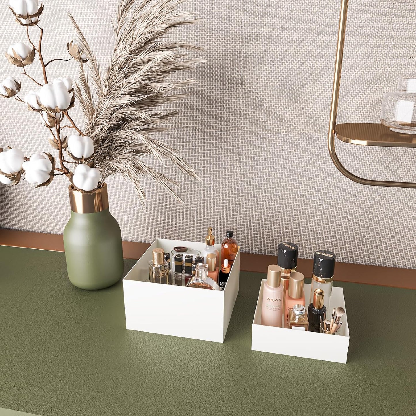 Buffet Risers, White Acrylic Cube for Buffet Table, Display Stand Shelf for Catering Dessert Collectibles Jewelry Figures Show, Food Display Nesting Risers with Hollow Bottoms, Cube, 6Pcs 10"x11"x12"