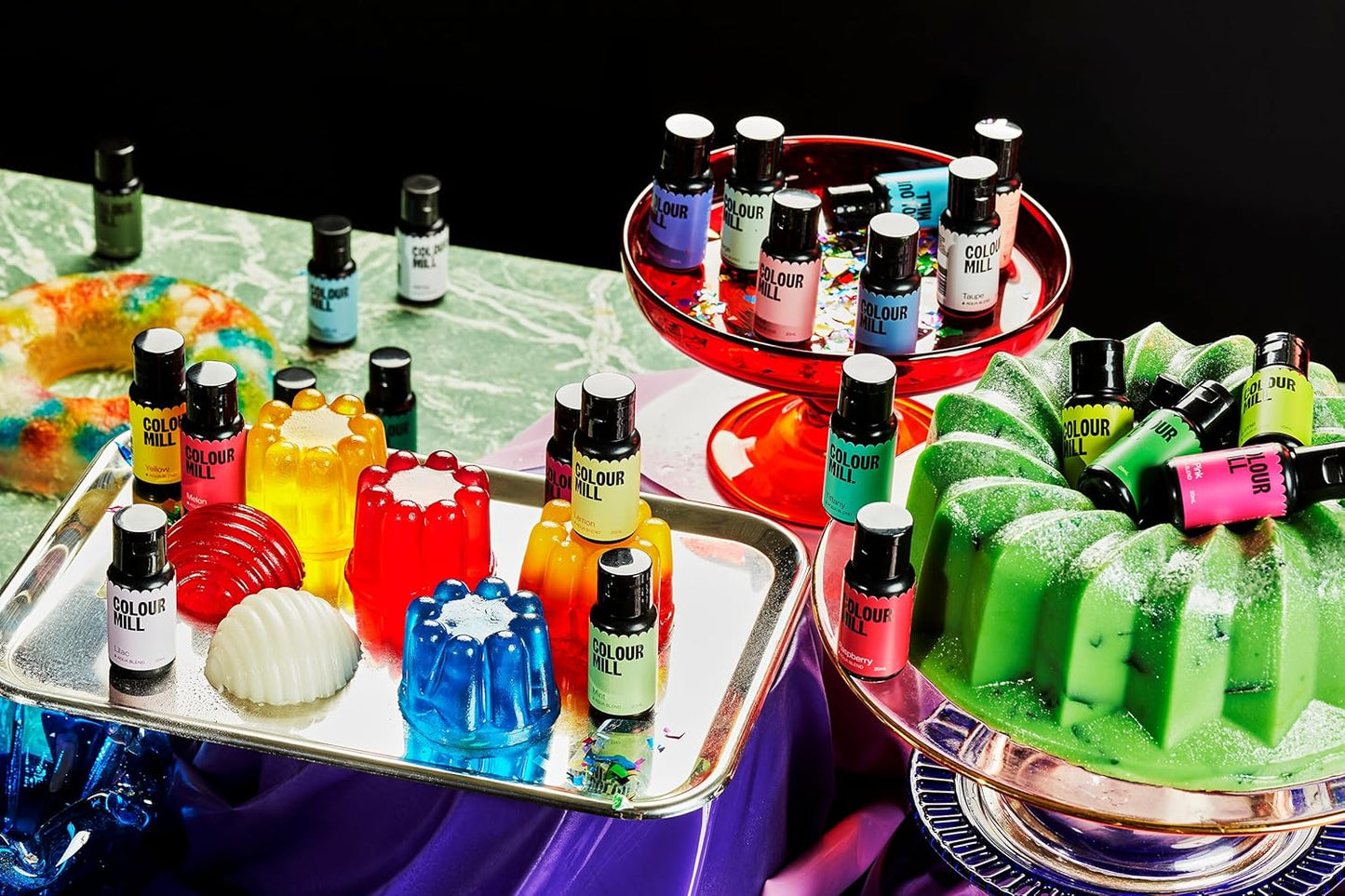 Colour Mill Aqua Blend Water-Based Food Coloring, 20 Milliliters Coral